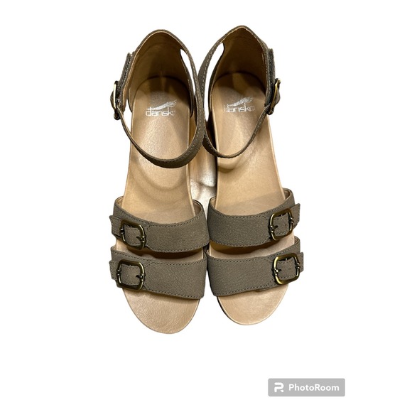 Dansko Shoes - Dansko Astrid Wedge Adjustable Sandal